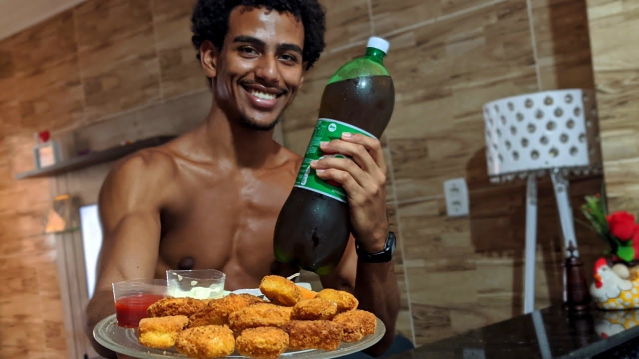 ASMR COMENDO NUGGETS CROCANTES 🤤🤤 