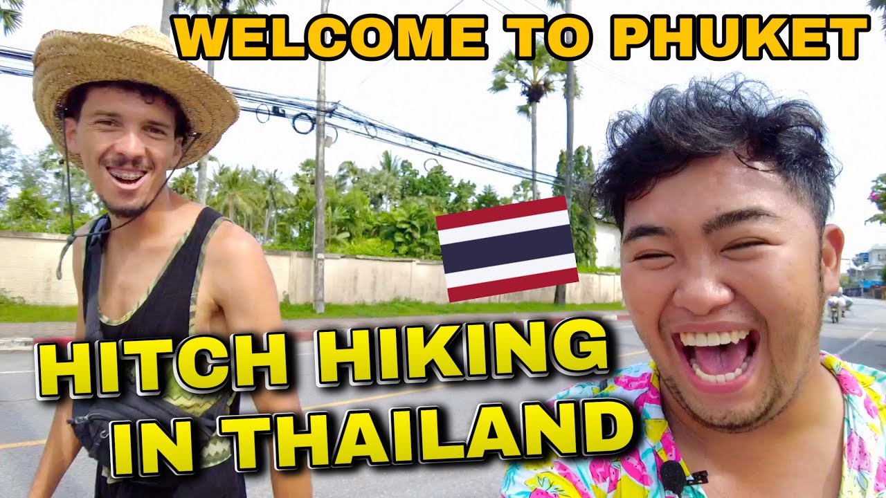 HITCH HIKING TRAVEL IN THAILAND🇹🇭 THIS IS CRAZY!!! YouTube
