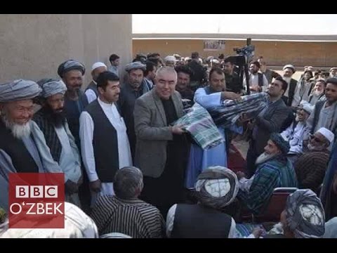 Генерал Абдулрашид Дўстумникида