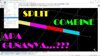 Tekla Structures Indonesia-SPLIT & COMBINE