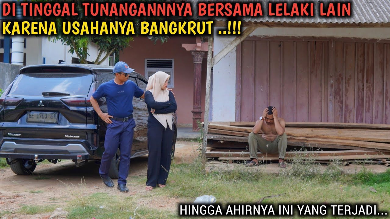 DITINGGAL TUNANGANYA KARENA USAHANYA BANGKRUT !! FILM INSPIRASI 