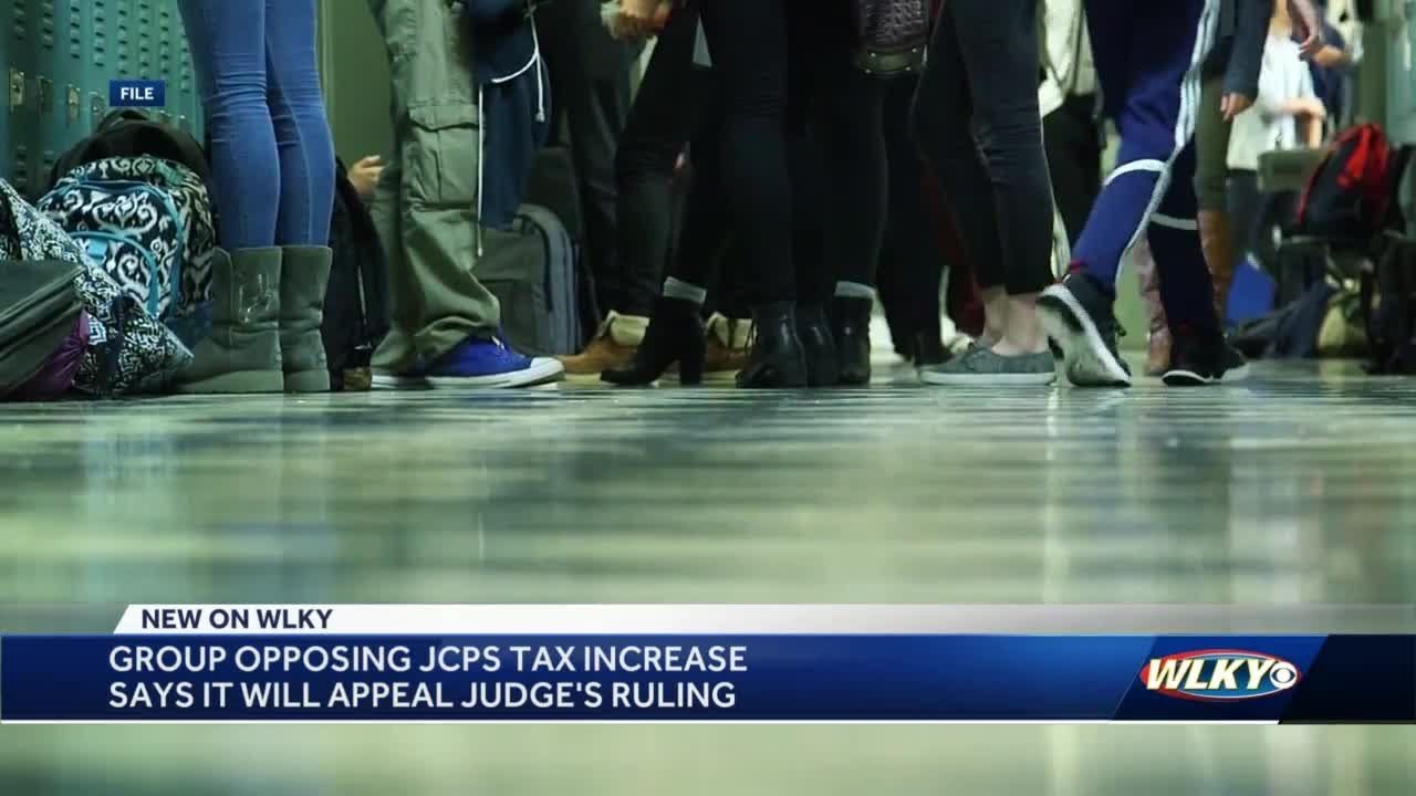 Group opposing JCPS tax increase says it will appeal judge's ruling YouTube