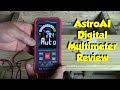 AstroAI Digital Multimeter 9999 Counts TRMS Auto-Ranging Color LCD Screen Voltmeter Review