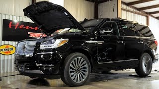 Hennessey HPE600 Lincoln Navigator Chassis Dyno Testing