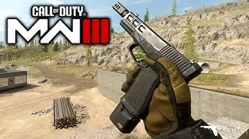 John Wick Pistol Only - Glock 21C (COR-45) in Modern Warfare 3 OPEN BETA Gameplay