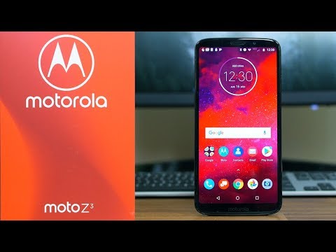 Verizon 전용, 5G 지원 Motorola Moto Z3 개봉