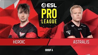 CS:GO - Astralis vs. Heroic [Inferno] Map 2 - Group A - ESL Pro League Season 9