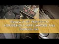 Review JUST PERFECTO HOUSEHOLD APPLIANCES Just Perfecto Set of 15 Pots and Pans, Non-Stick Cookware