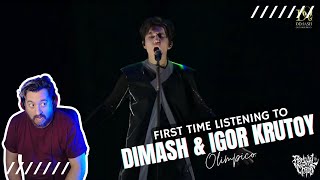 I thought I knew Dimash!! Dimash and Igor Krutoy - Olimpico || Reaction!!
