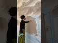 This Handcrafted Wall Relief Brings Murals to Life#ConstructionWork #WallDesign