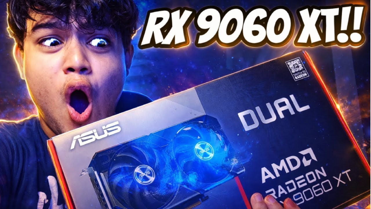AMD RX 9060 XT 16gb REVIEW & UNBOXIN + TEST in GAMES 🤩