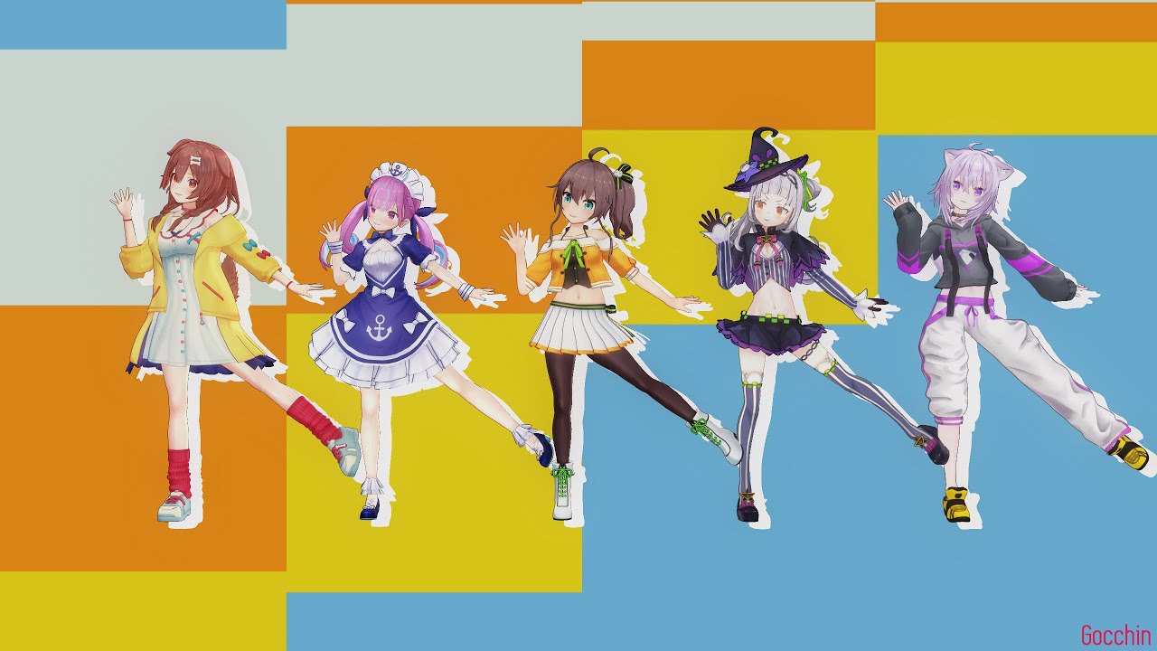 【MMD-PV】Hololive「Umaru-chan ED」