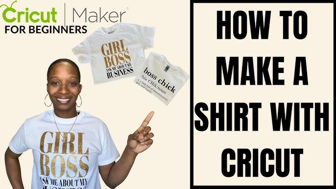 Cricut Iron on T shirt Tutorial Without Heat Press 