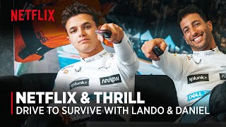 Lando Norris and Daniel Ricciardo react to Netflix's Formula 1: Drive to Survive S4