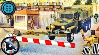 새로운 미국 오프로드 육군 트럭 운전 3D 2025 - 육군 트럭 운전화물 게임 - 안드로이드 게임 플레이 screenshot 5