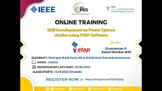 IEEE PES YP I&E- Skill Development on Power System Studies using ETAP - Short circuit analysis part1 screenshot 2