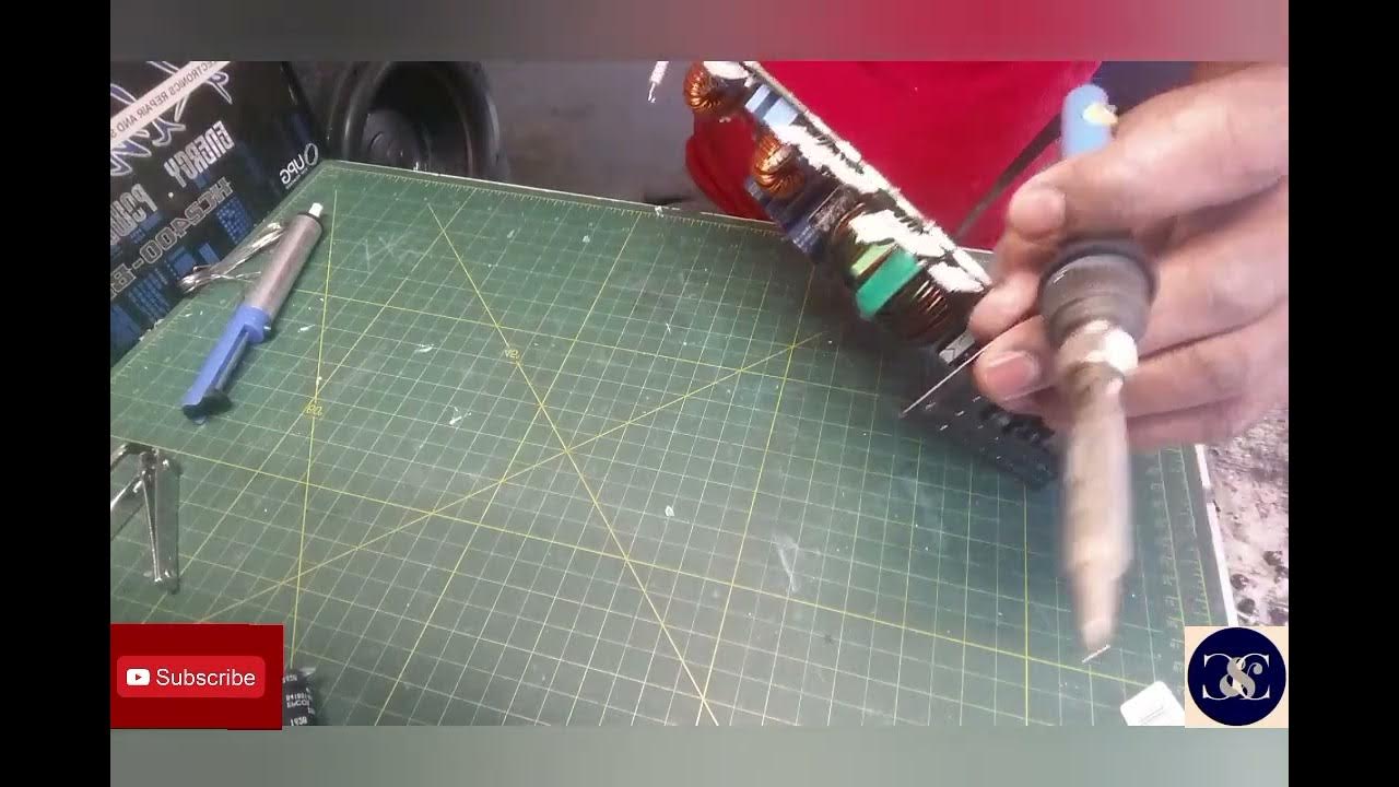 Taramps TS2000X4 Full Repair On & Off power light Carty&Carty