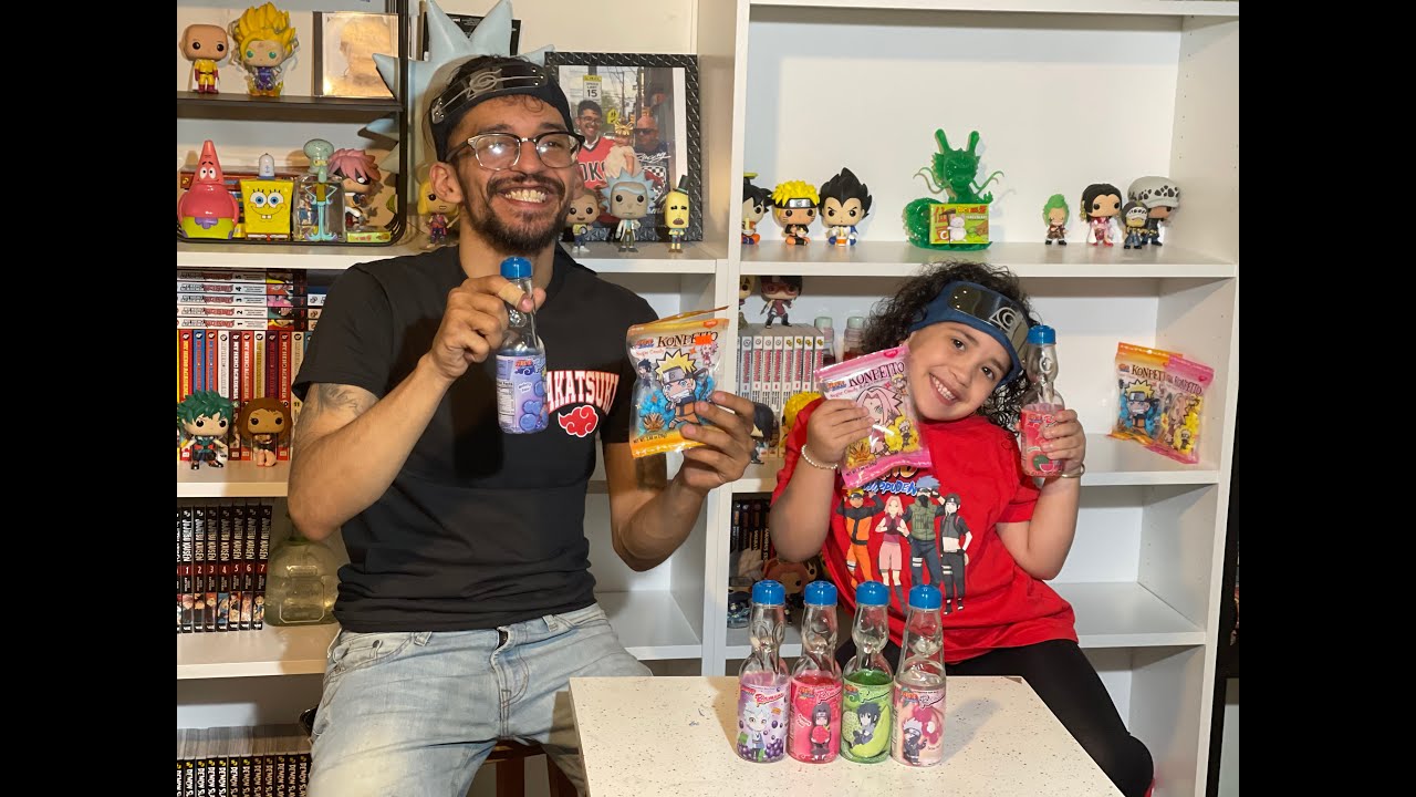 NARUTO SHIPPUDEN - RAMUNE SODA'S & CANDIES! | UNBOXING REVIEW | *DA LIBERATORS EDITION*