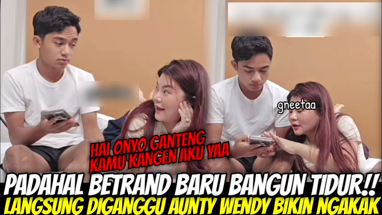 LUCUNYA!! BETRAND Baru Bangun Tidur Langsung Diganggu Sama Aunty WENDY Saat Ikut Jualan Dirumah