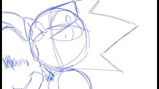 Sonic Sakuga Practice Animation