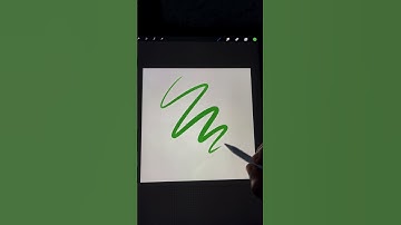 HOW TO : Create Smooth Lines in PROCREATE💫  #graphicdesign #procreatetutorial #procreatetips