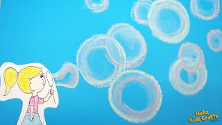 How to draw Soap Bubbles? | Craft Ideas | DIY