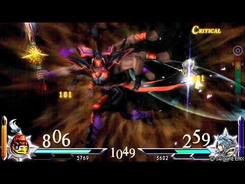 DISSIDIA 012 FINAL FANTASY LV100 Gilgamesh VS LV100 Warrior of LIght
