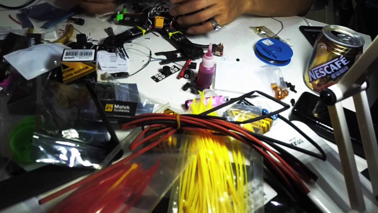 QAV 210 dnt fpv racing drone hk diy