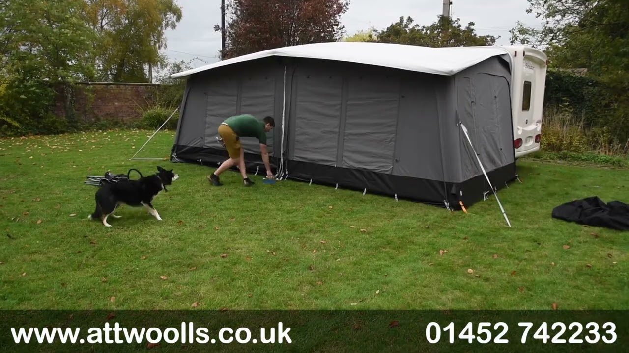 Dometic Residence Air Stay Full Awning Pitching & Packing Video