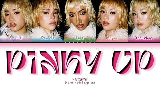 KATSEYE - PINKY UP (Color Coded Lyrics Vostfr/Eng)