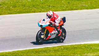 MotoGp | TEST DAY 1 | Mugello | Dry & Raining Sessions + Marc Marquez’s Crash | PURE SOUND