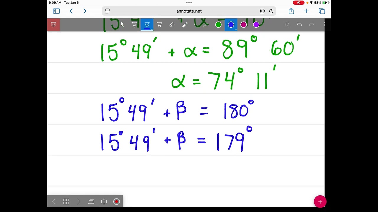Precal 1.06.26 intro to radians