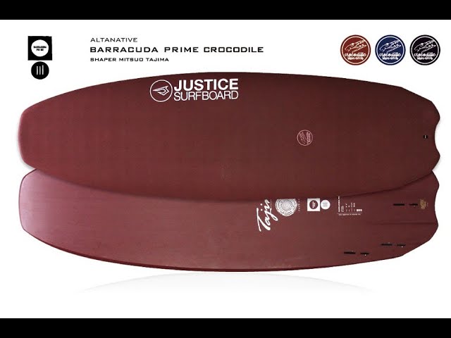 JusticeSurfboard Crocodile Skin "BARRACUDA PRIME"遠田真央