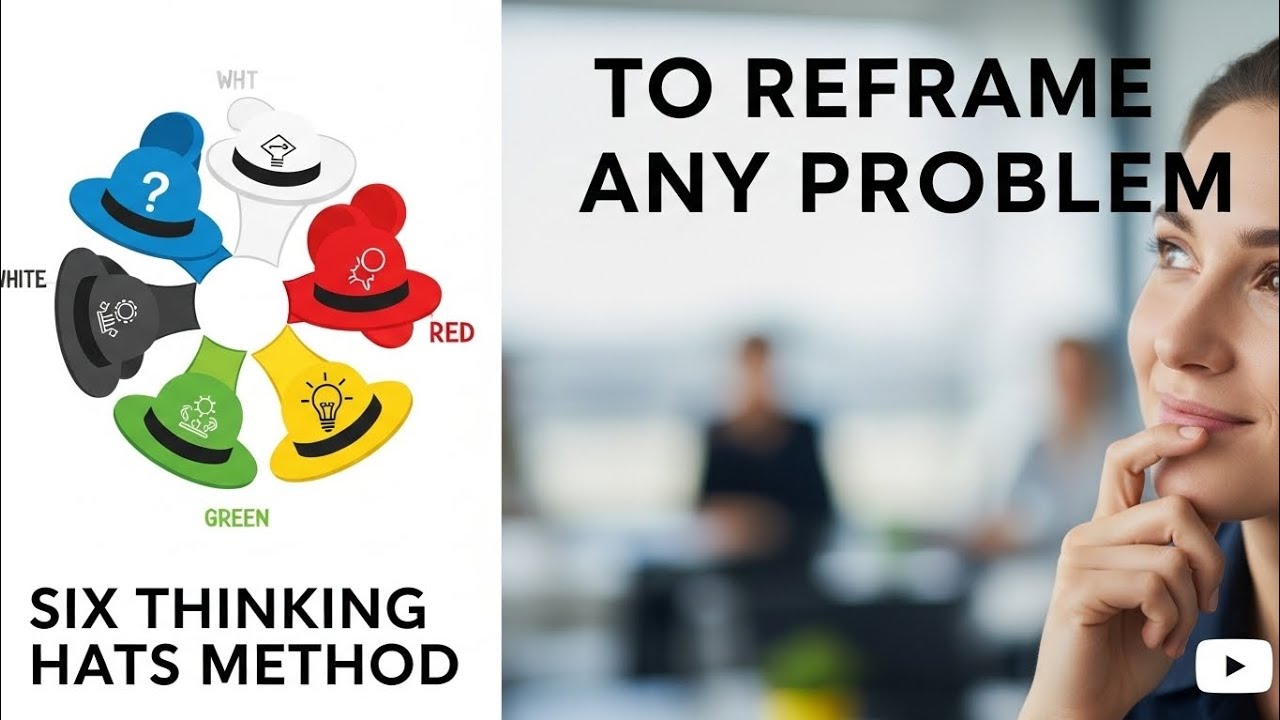 REFRAME ANY PROBLEM: SIX THINKING HATS METHOD