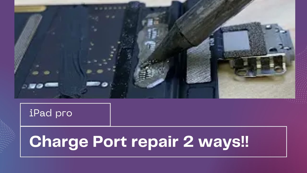 Image result for iPad Pro Charge Port Repair: Multiple Solutions Unveiled! - YouTube