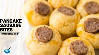 Super Easy Pancake Sausage Bites