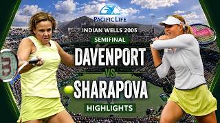 Davenport v. Sharapova ● Indian Wells 2005 SF Highlights