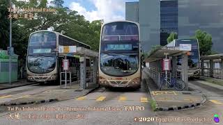 【陽光猛烈】【縮時配樂】Hong Kong Bus KMB 73 AVW29 @LL3858 Wah Ming🍆Tai Po Industrial Estate 九龍巴士 華明🍆大埔工業邨