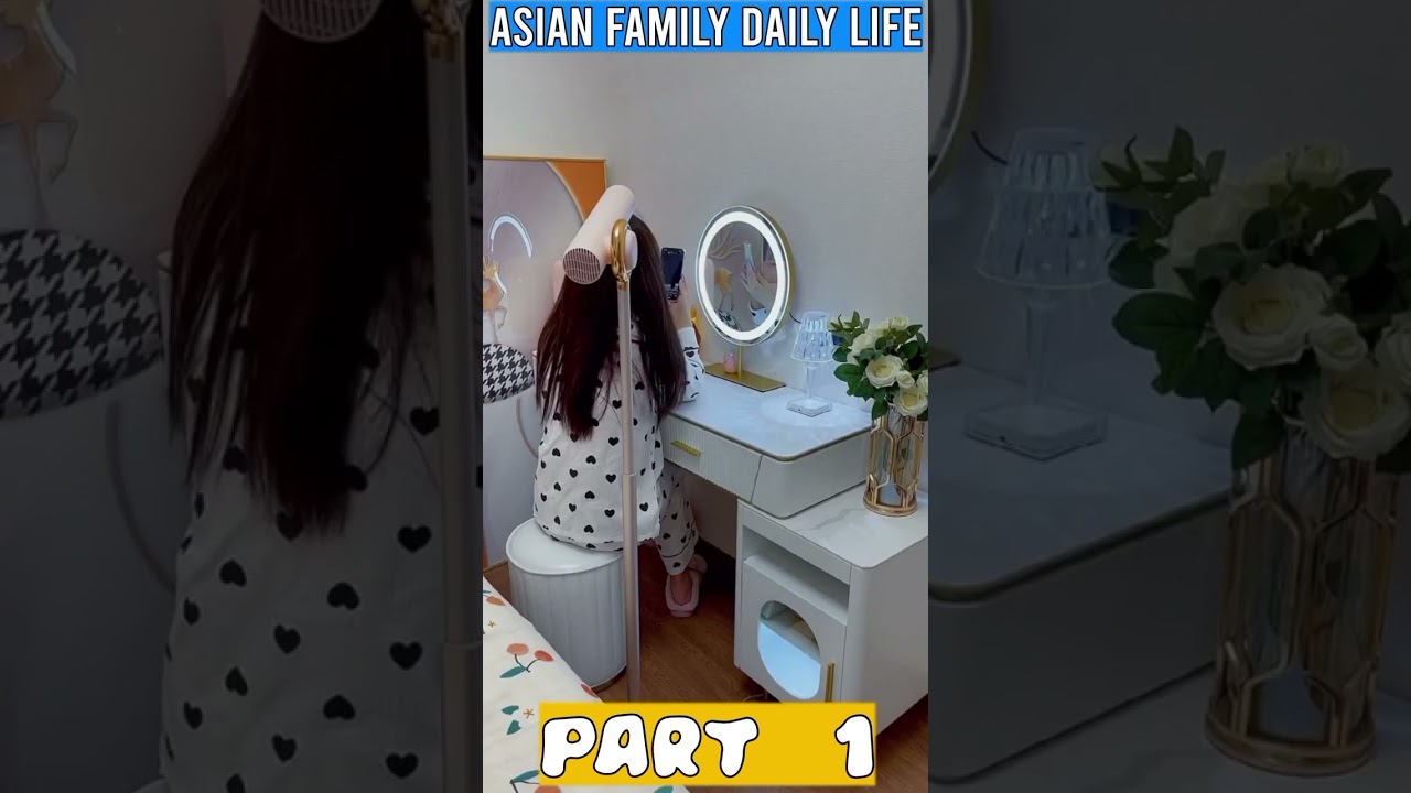 Asian family daily daily life. 