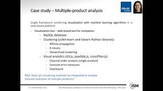 Visualization and clustering for rolling forecast quality verification in the automotive industry