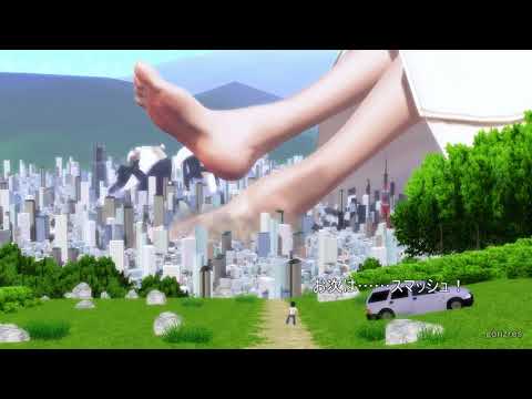[MMD giantess]くつろぐ巨大娘その3(台詞付き)/Relaxing giantess part 3(with subtitle) - [MMD giantess]くつろぐ巨大娘その3(台詞付き)/Relaxing giantess part 3(with subtitle)