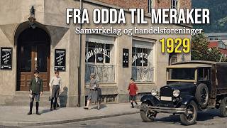 Fra Odda til Meraker - 1929. Dagliglivet ved samvirkelagene på 18-20 steder i Norge.
