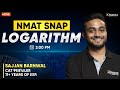 Day 13 – NMAT & SNAP Practice | Logarithm | Daily Live for 2025