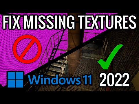 How to FIX Missing Textures for Garry's Mod (Windows 11 + 2022) (100% Guaranteed!)