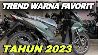 Diluar Dugaan Tidak Hanya Honda Beat & Scoopy 2023 Ada Warna Baru Ditype Lain