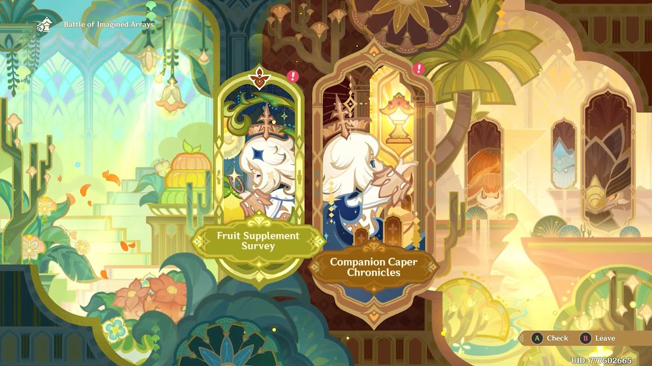 Genshin Impact Full Game F2P - Part 49 - Fruit Supplement Survey