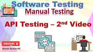 API Testing | Manual testing | Software Testing #softwaretesting #apitesting #manualtesting