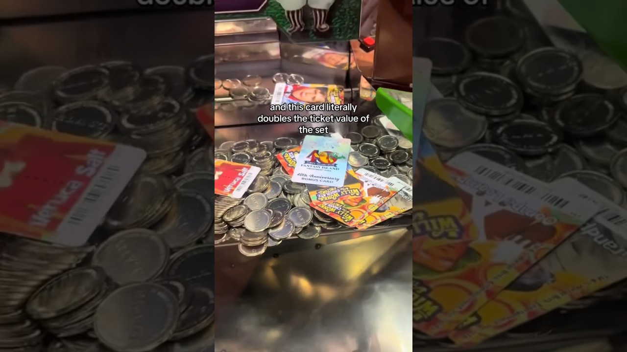 Finding a RARE card in the Willy wonka coin pusher machine! - YouTube Finding a RARE card in the Willy wonka coin pusher machine! - YouTube
