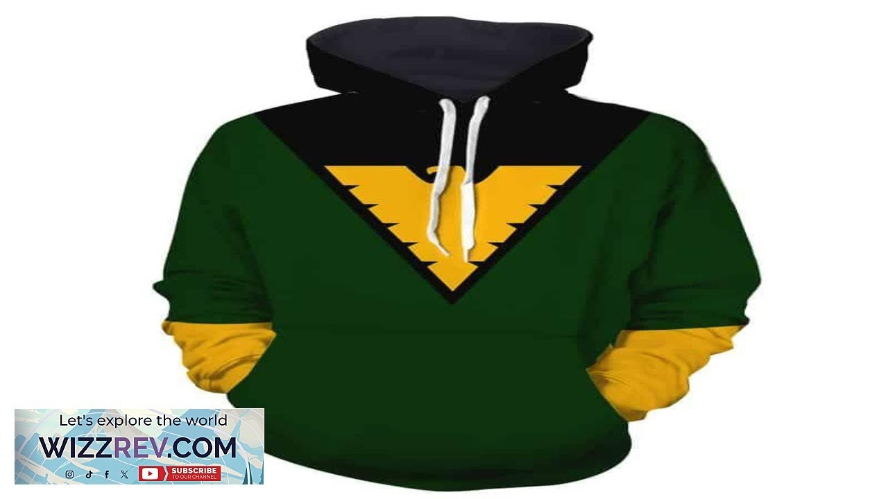 X-Men Dark Phoenix Superhero Green Uniform Cosplay Hoodie Review
