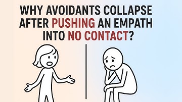 Why Avoidants Collapse After Pushing an Empath Into Silence? The Truth Empaths Need to Know